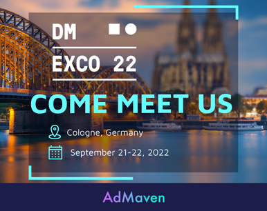 Meet AdMaven at DMEXCO 2022